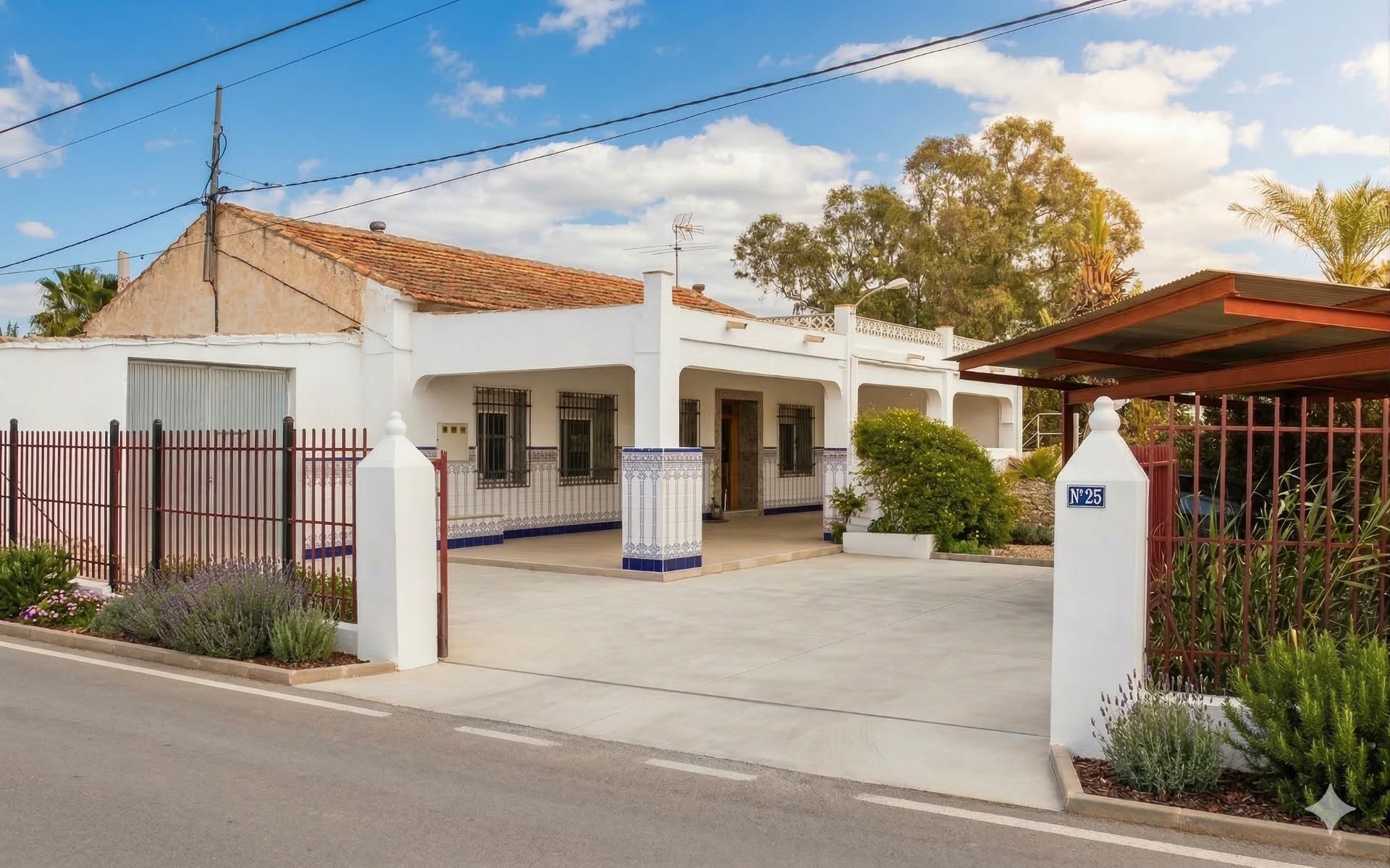 Vista exterior de Finca rústica en venda en Elche / Elx