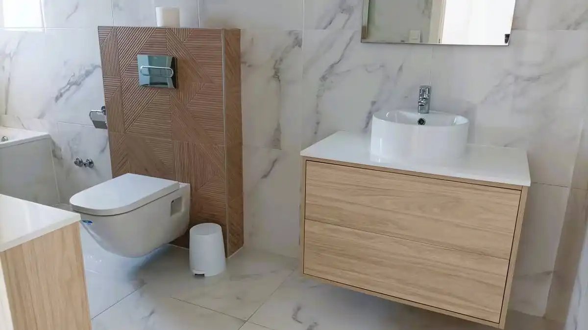 Baño de Casa o chalet en venta en Cartagena con Jardín privado, Terraza y Piscina
