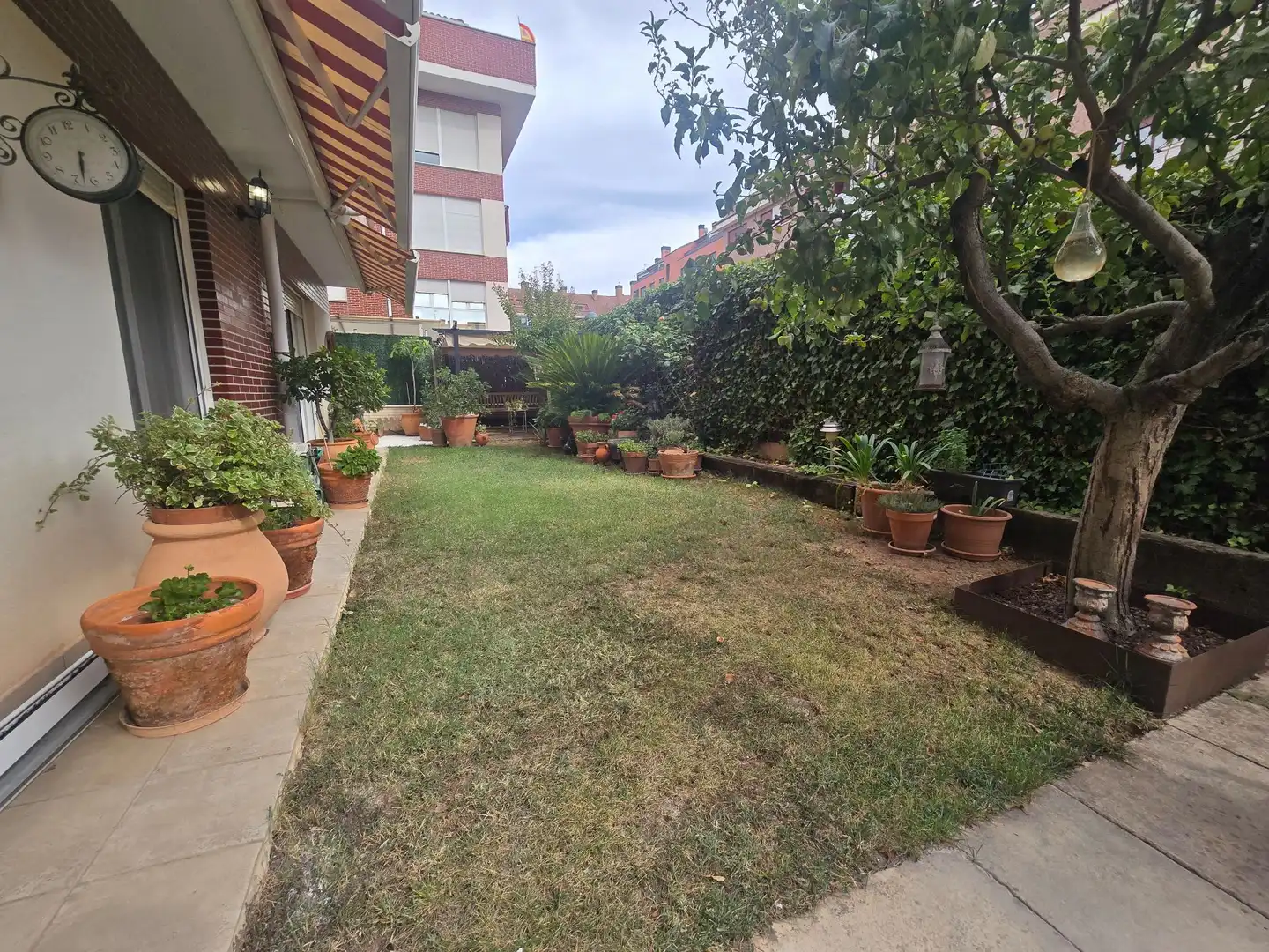 Jardí de Apartament en venda en Villamediana de Iregua amb Calefacció, Jardí privat i Terrassa