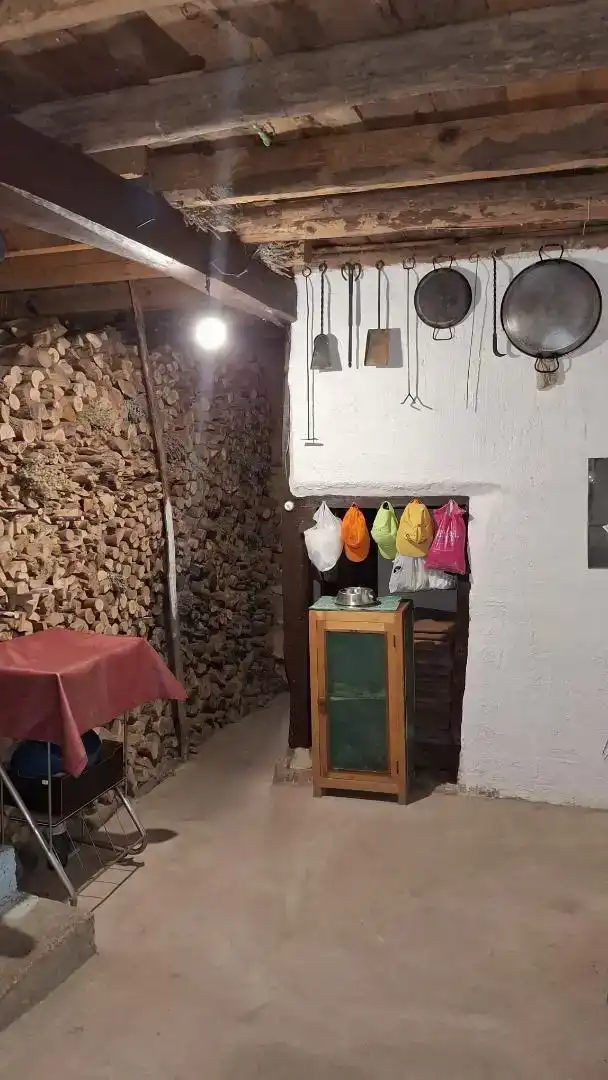 Cuina de Finca rústica en venda en Palacios de la Sierra amb Moblat, Rentadora i TV