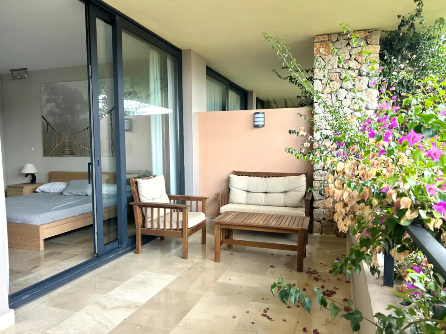 Terrace of Flat for rent in Son Servera  with Air Conditioner, Heating and Terrace