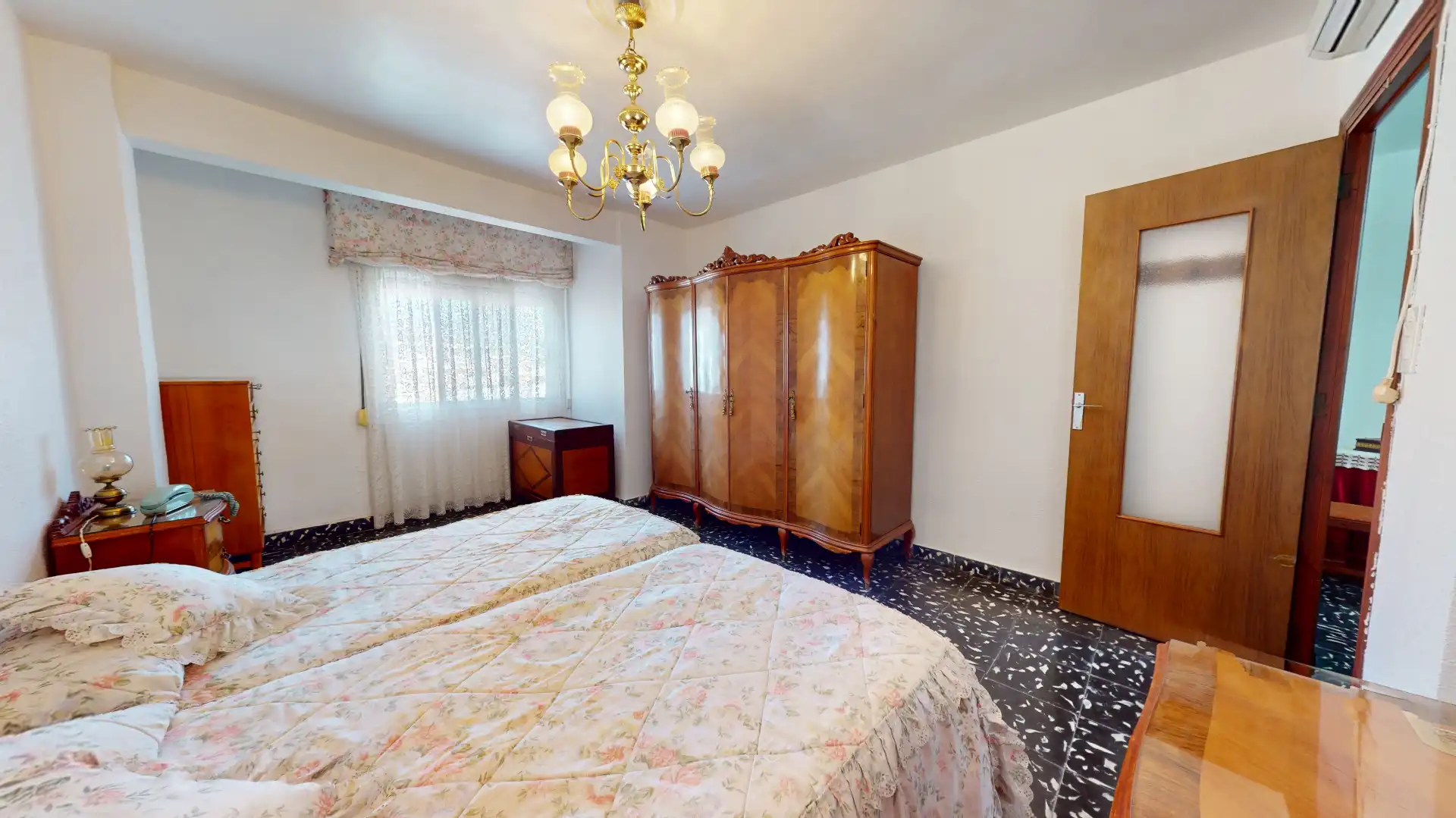 Bedroom of Flat for sale in Elda  with Balcony