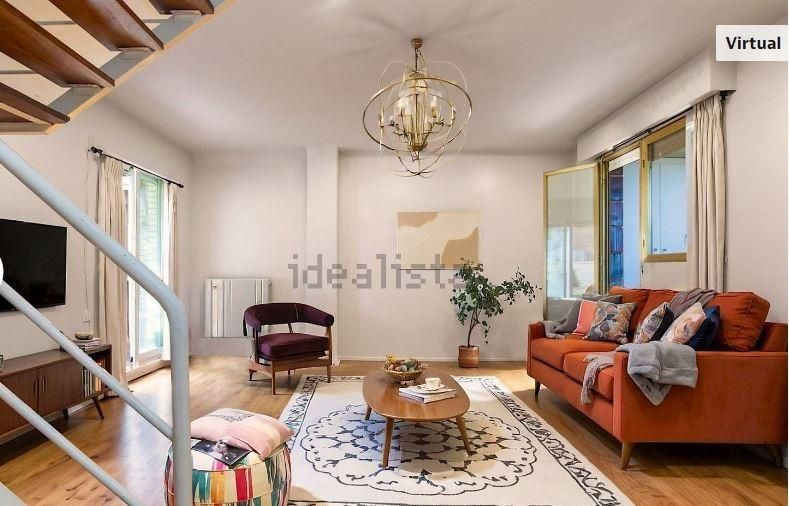 Living room of Flat for sale in  Zaragoza Capital  with Parquet flooring, Terrace and Storage room