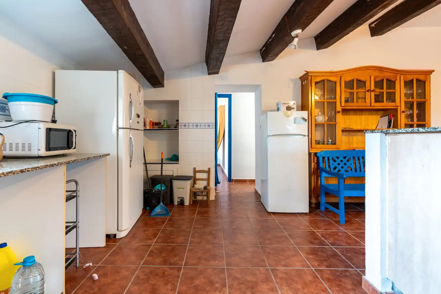 Cuina de Casa o xalet en venda en Tortosa amb Traster, Piscina i Moblat