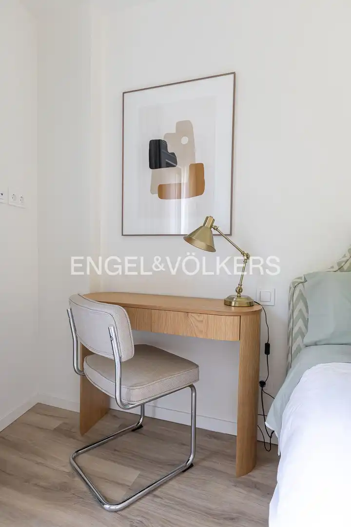 Flat for rent in Madrid  with Air Conditioner, Heating and Private garden