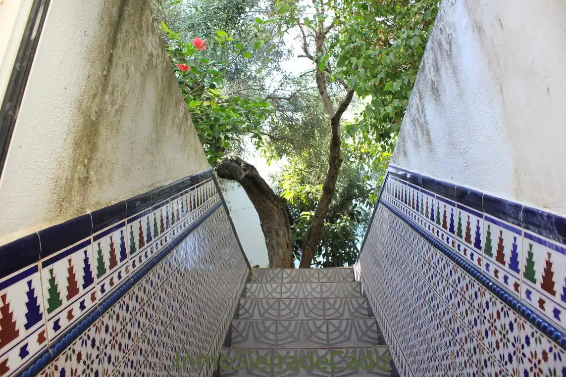 Garden of Houses for sale in Algodonales  with Air Conditioner, Private garden and Storage room