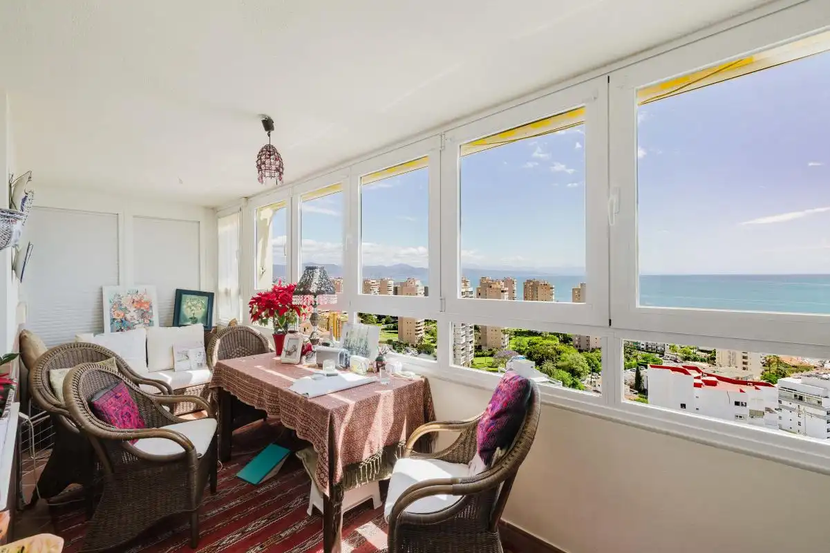 Bedroom of Flat for sale in Torremolinos  with Air Conditioner, Heating and Private garden
