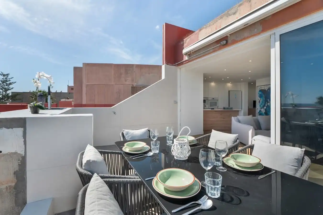 Terraza de Ático en venta en Arona con Terraza, Piscina y Amueblado