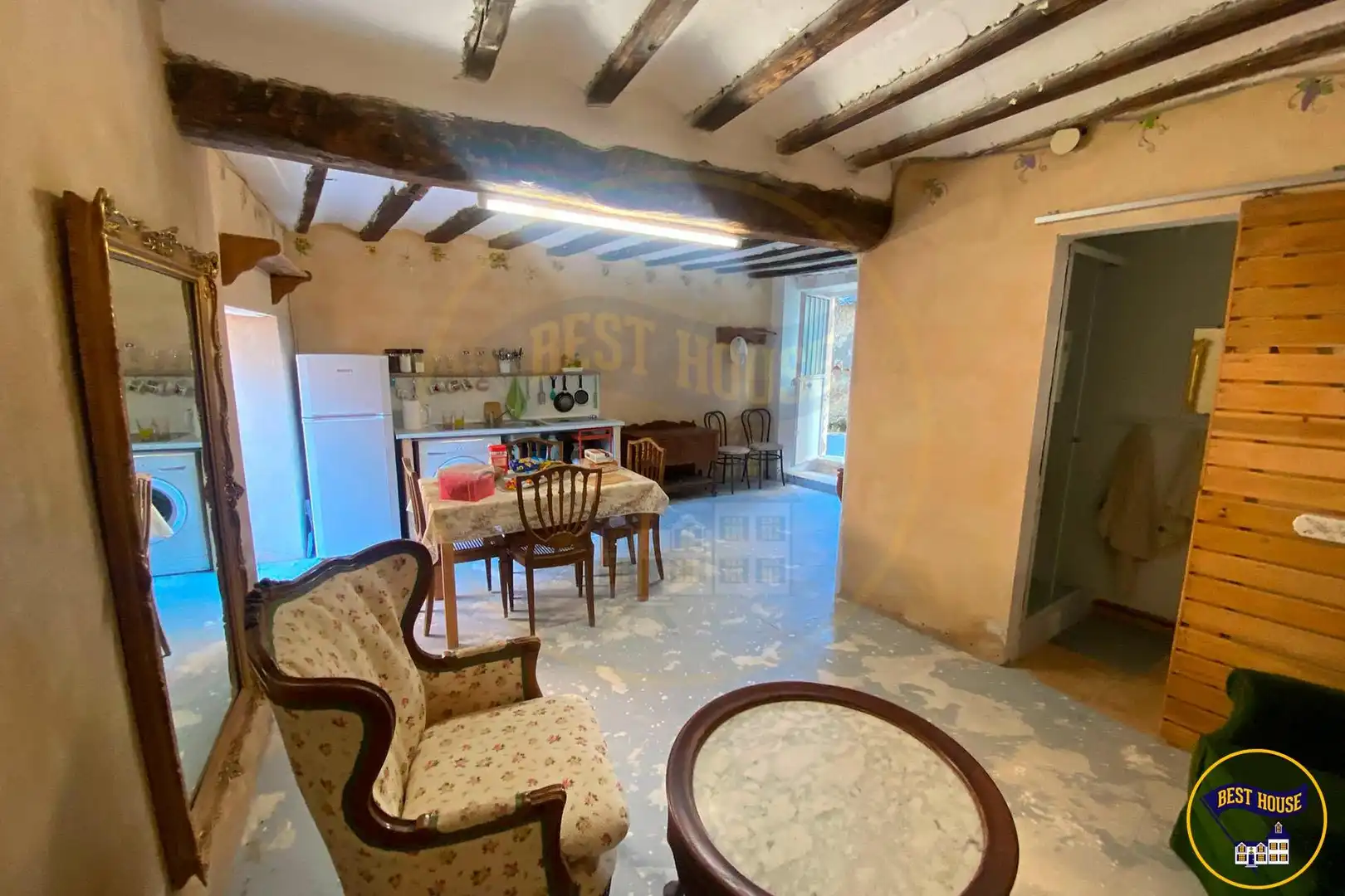 Esszimmer von Country house zum Verkauf in Villar del Infantado mit Terrasse und Balkon