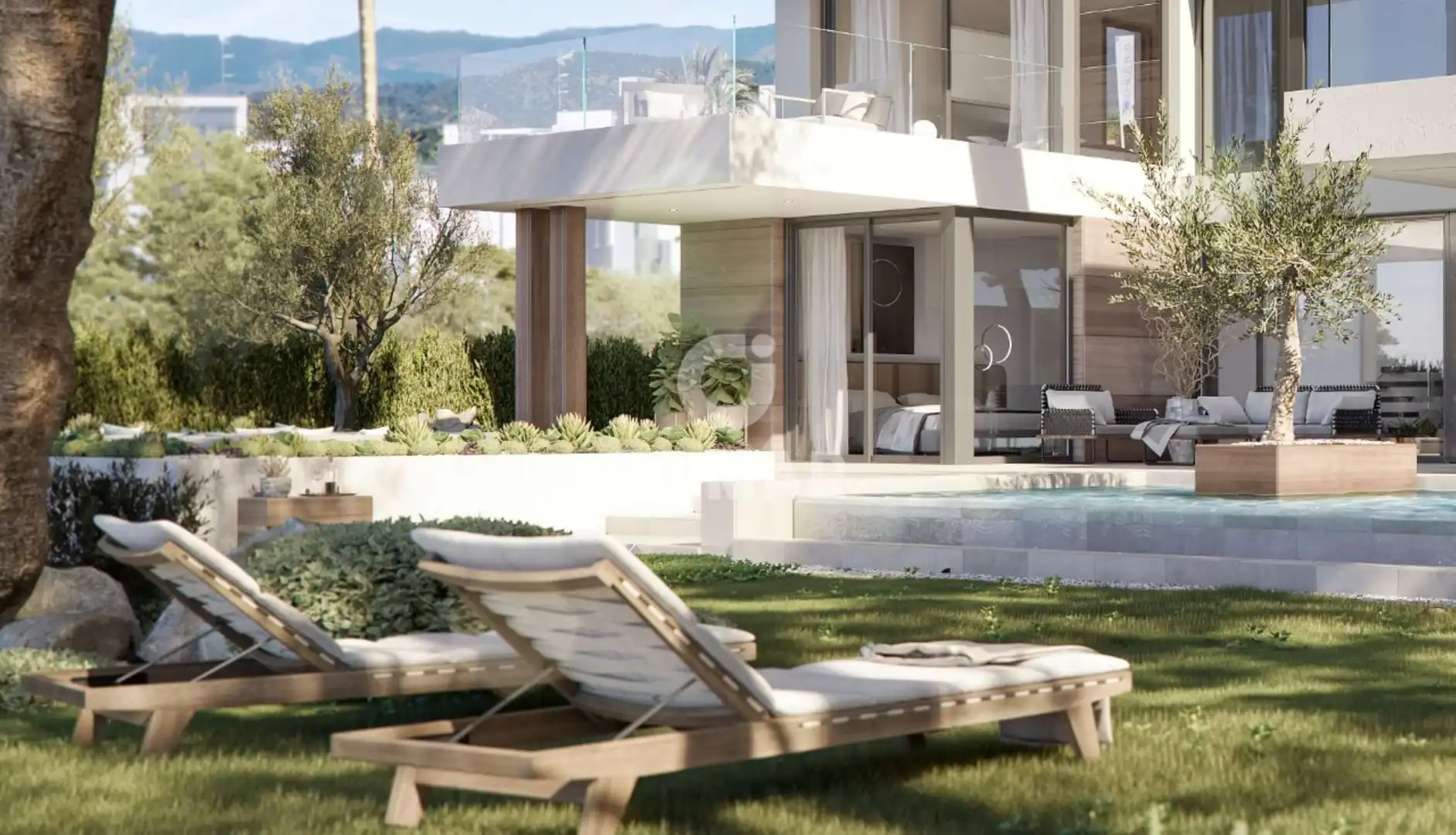 Chalet con piscina en venta en Los Flamingos, imagen 12
