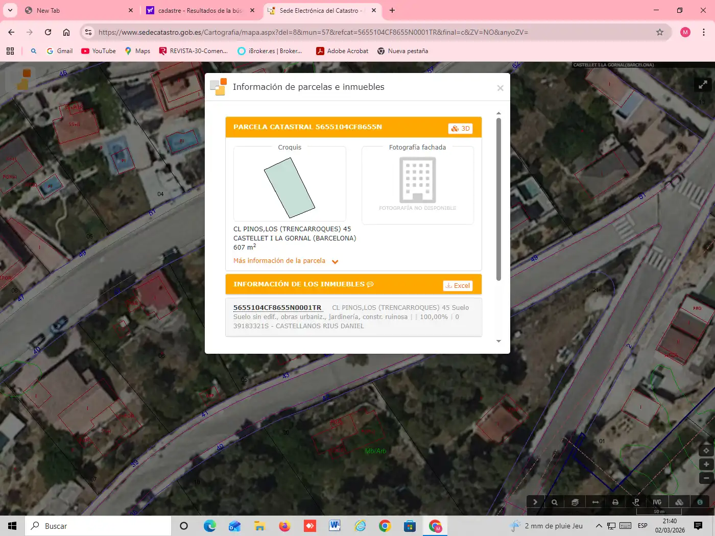 Terreny residencial en venda a Avinguda Cunit 44, imagen 4