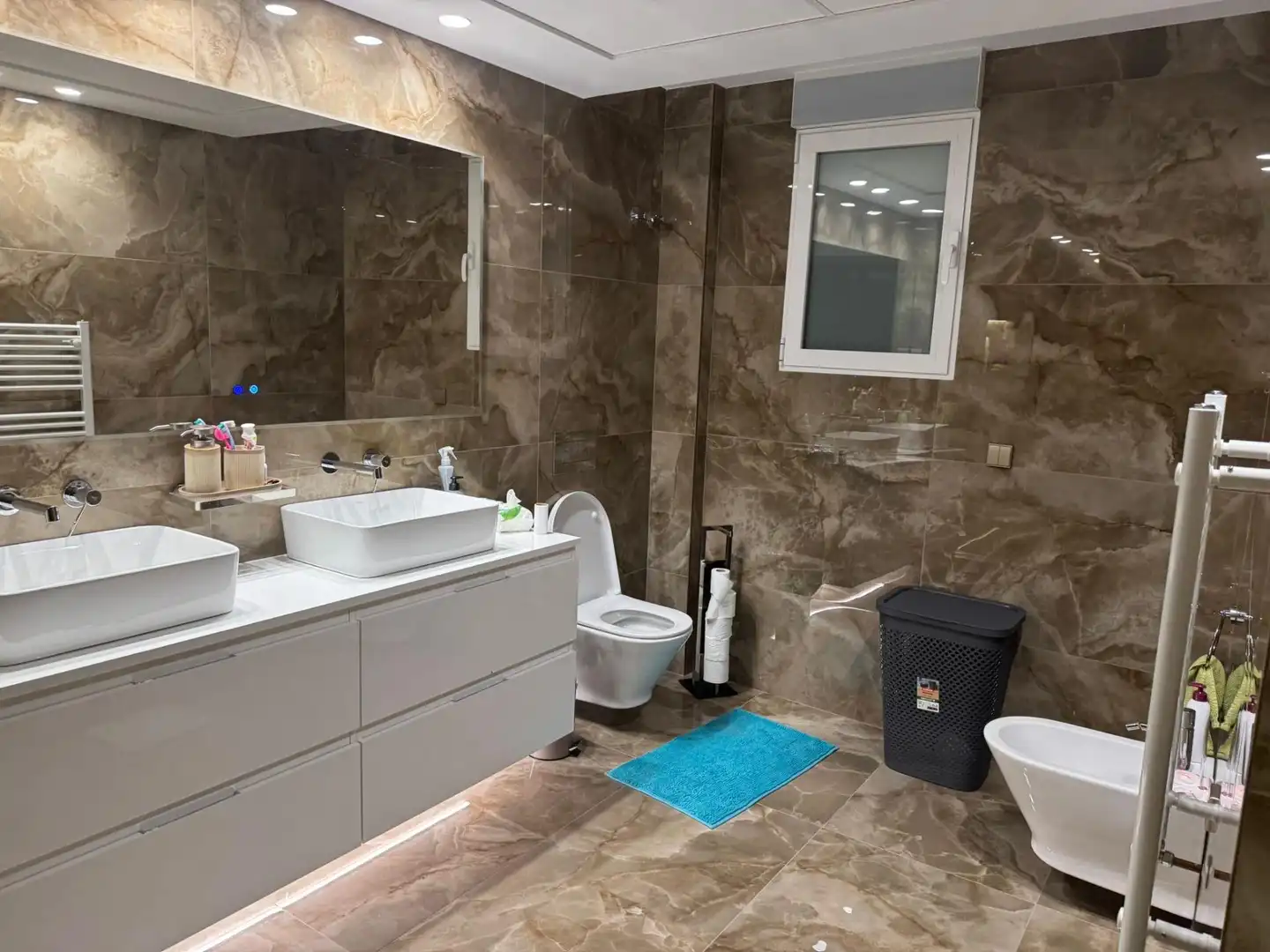 Badezimmer von Haus oder Chalet zum Verkauf in Murcia mit Klimaanlage, Heizung und Parkett