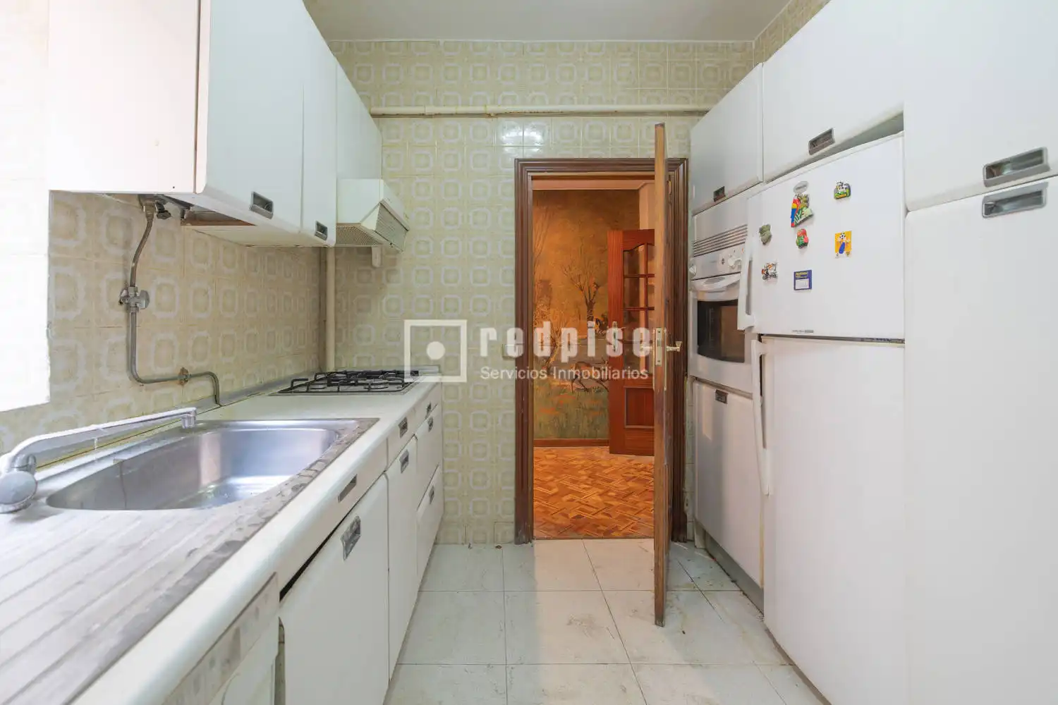 Cocina de Piso en venta en Madrid con Calefacción, Parquet y Terraza