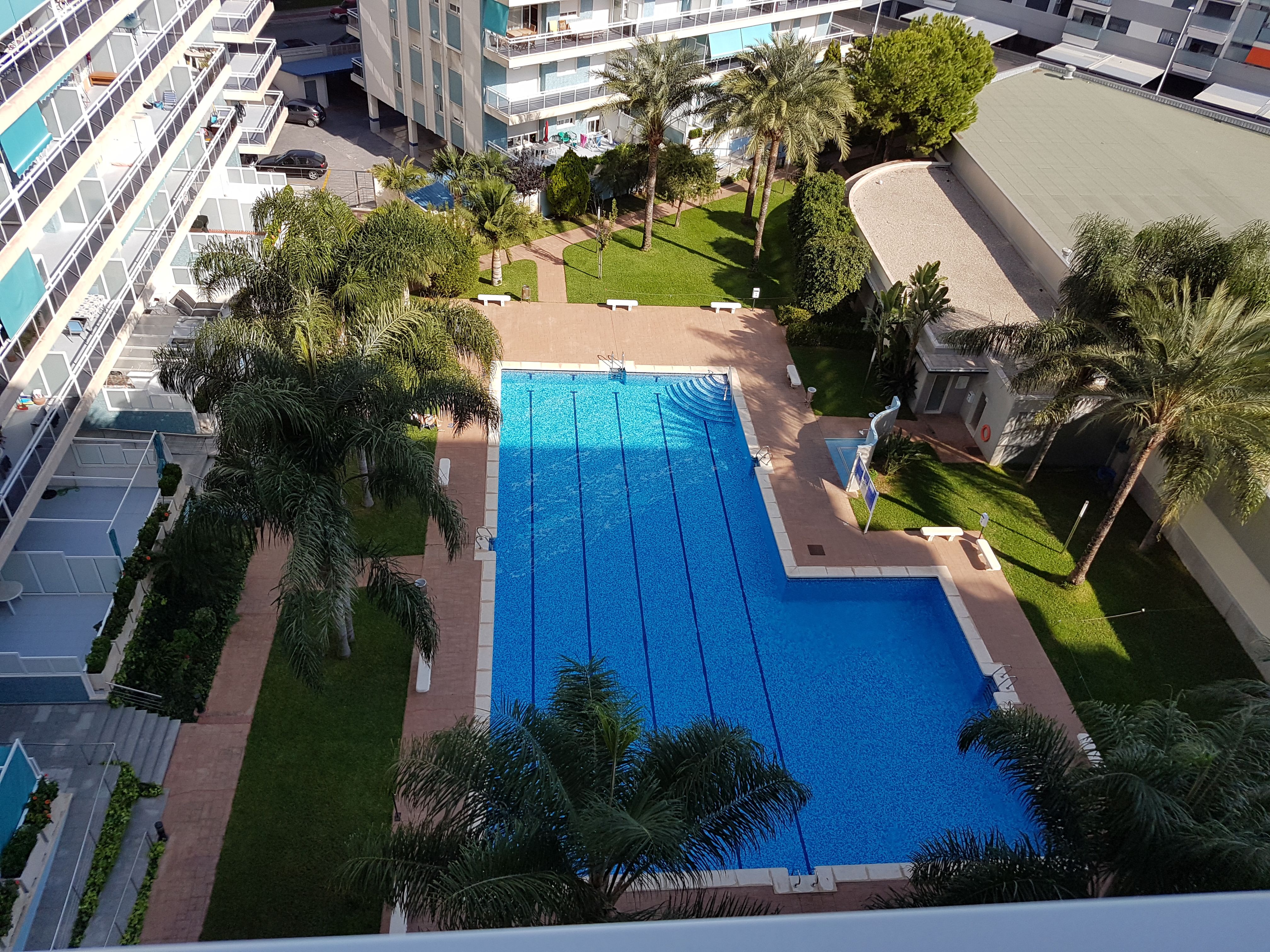 Swimming pool of Apartment for sale in Gandia  with Air Conditioner, Private garden and Terrace