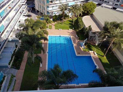Swimming pool of Apartment for sale in Gandia  with Air Conditioner, Private garden and Terrace