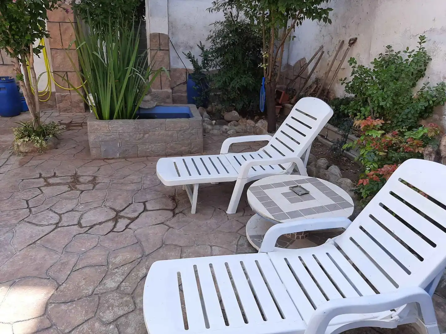Terrasse von Haus oder Chalet zum Verkauf in Pueyo de Santa Cruz mit Klimaanlage, Heizung und Privatgarten