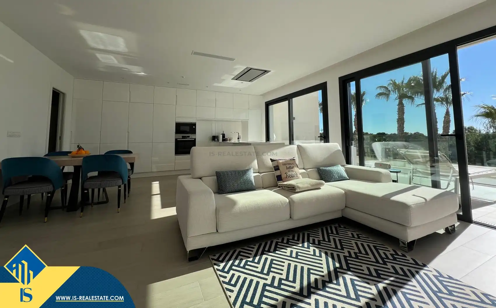 Wohnzimmer von Wohnung zur Miete in Orihuela mit Terrasse, Möbliert und Ofen