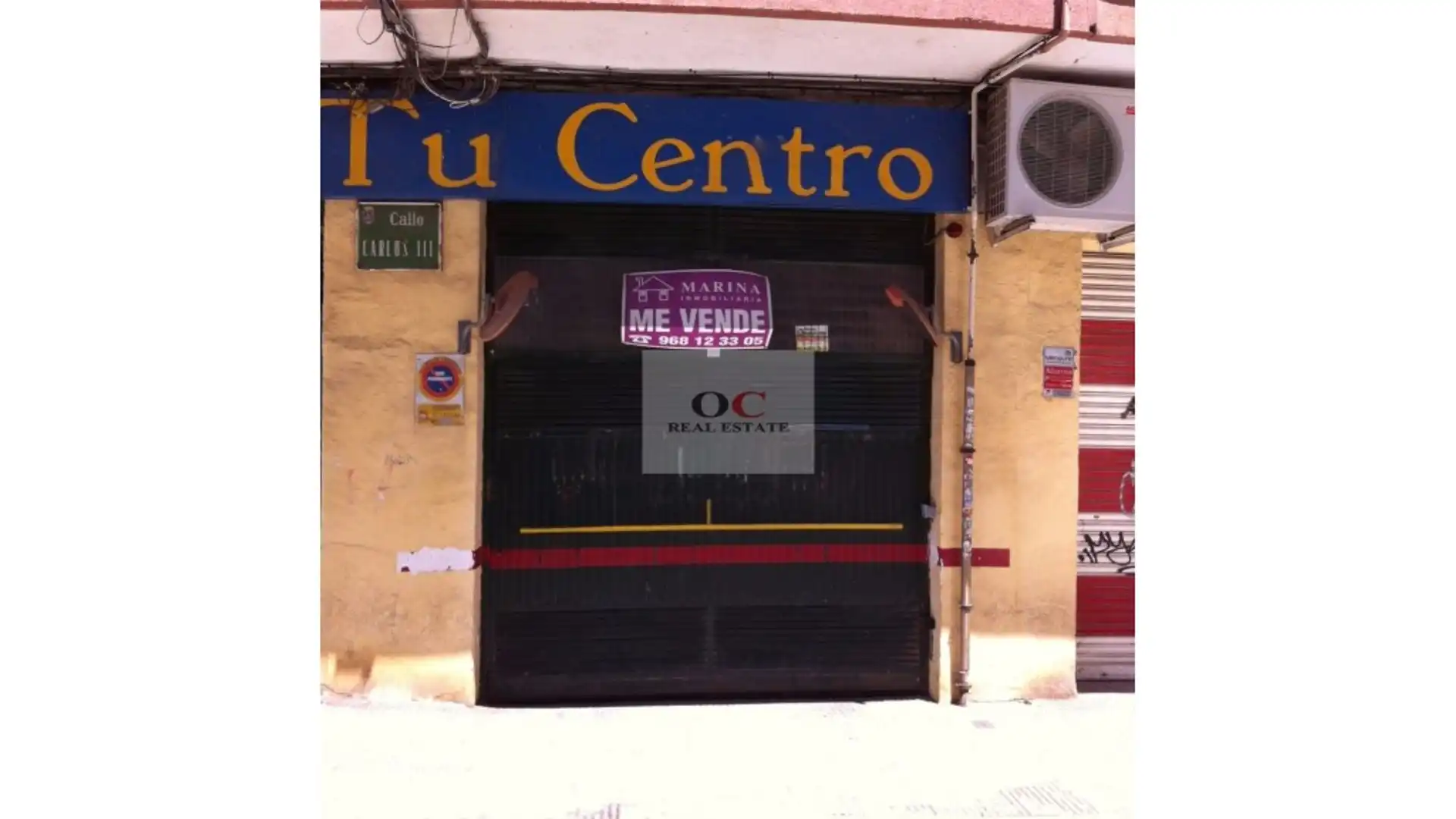 Vista exterior de Garatge en venda en Cartagena