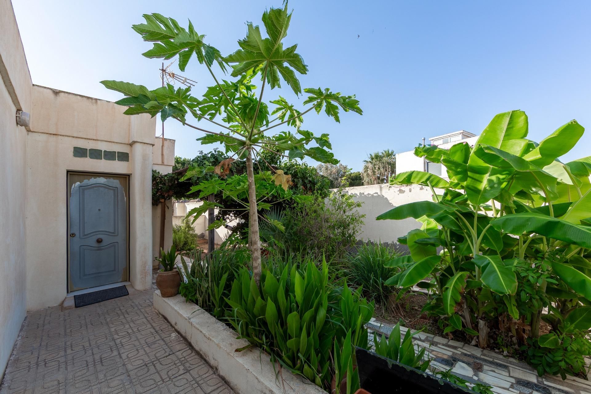Garden of House or chalet for sale in Roquetas de Mar  with Air Conditioner, Private garden and Storage room