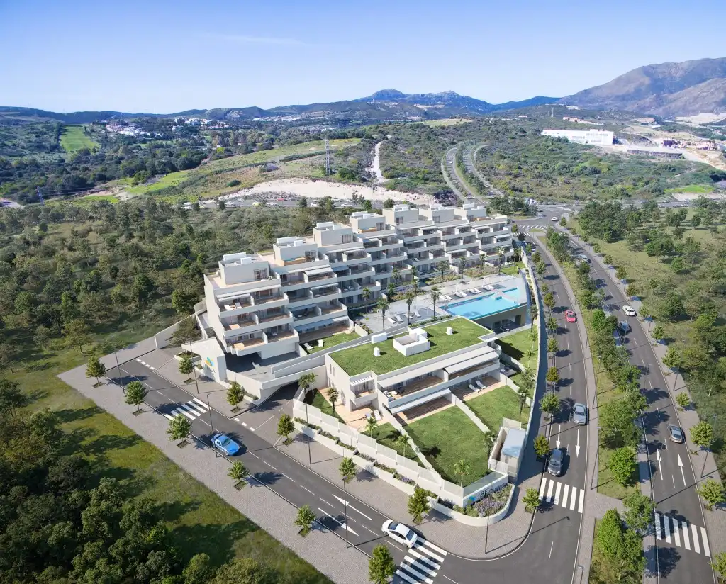Apartament amb piscina en venda a Estepona Pueblo
