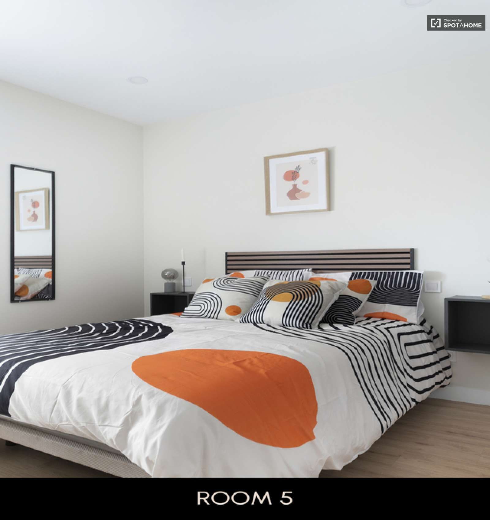 Bedroom of Flat to share in  Madrid Capital  with Terrace