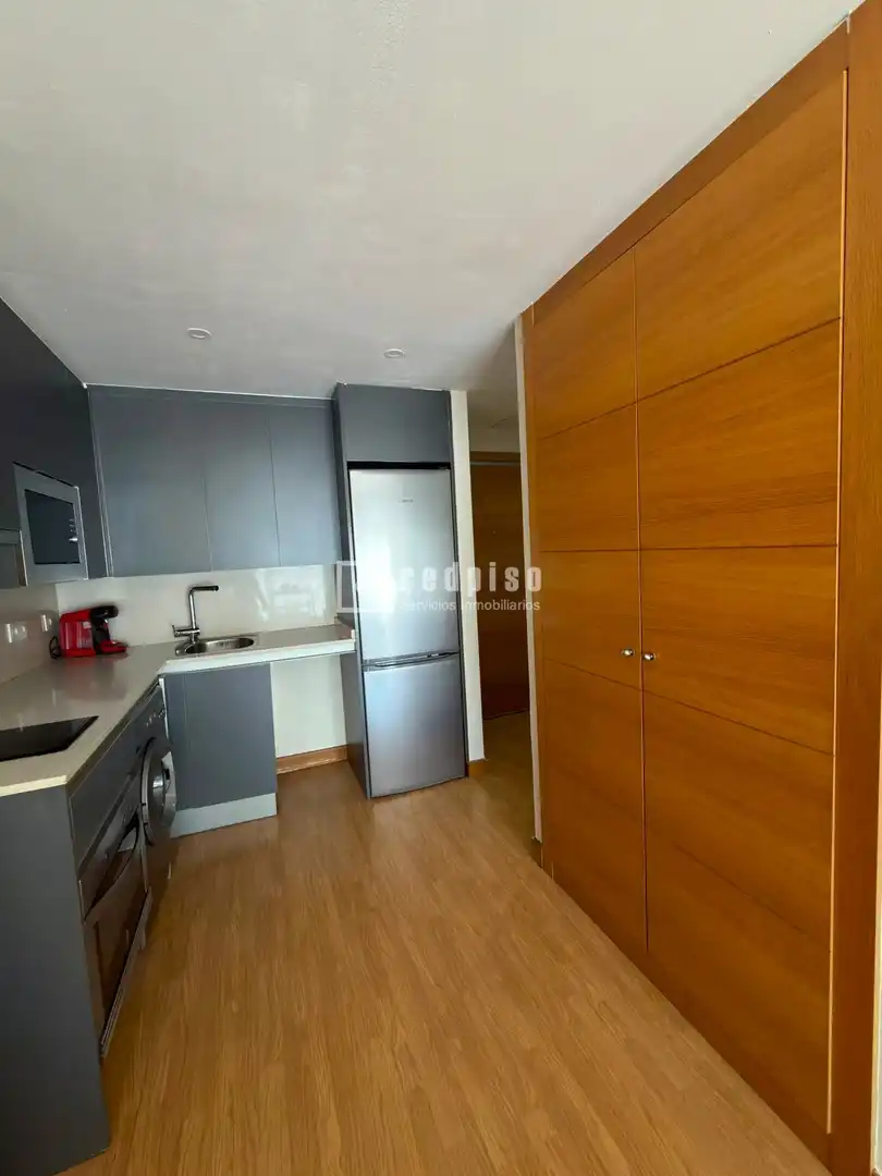 Cuina de Estudi en venda en Madrid amb Aire condicionat, Jardí privat i Traster
