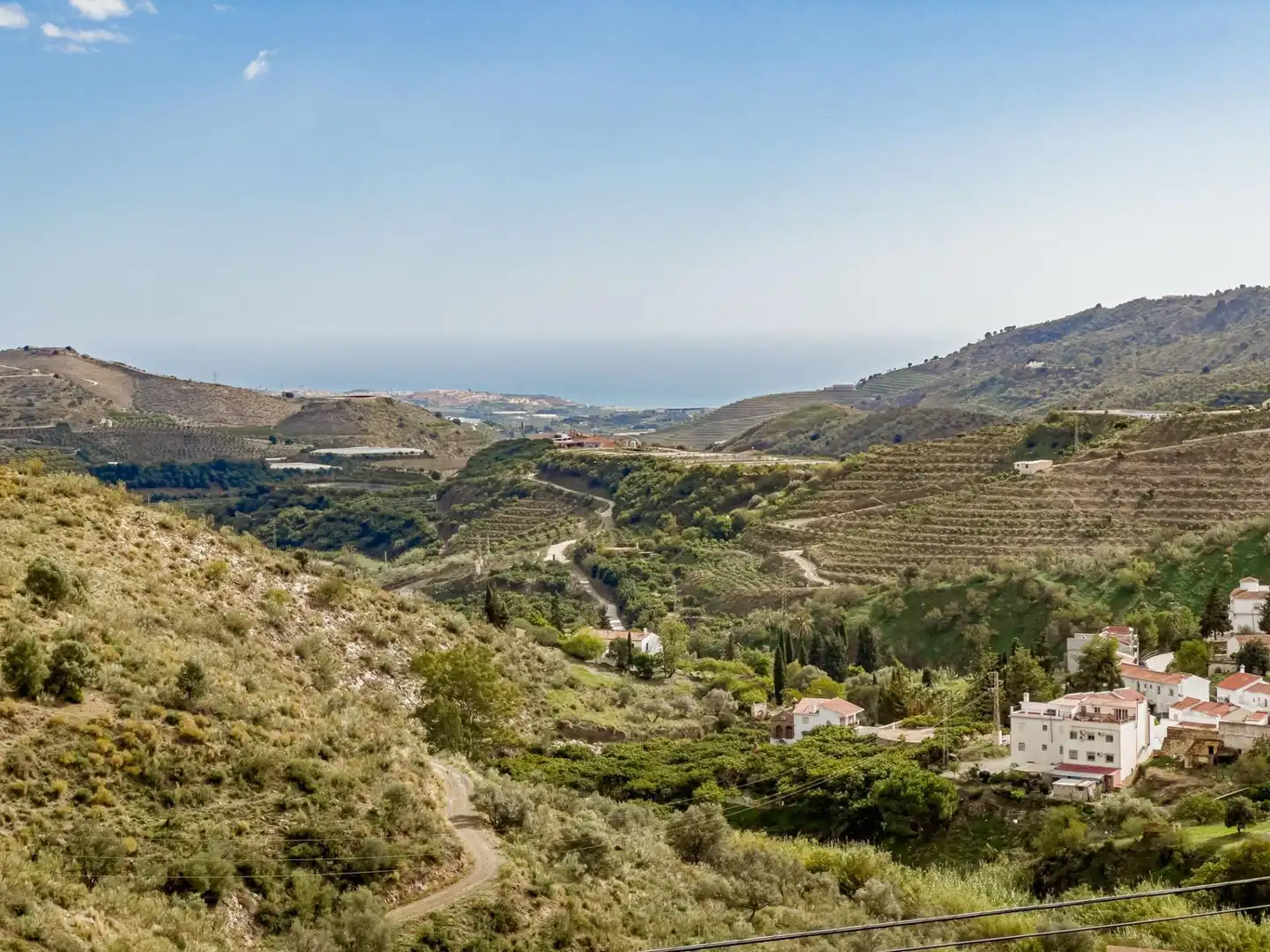 Vista exterior de Finca rústica en venta en Macharaviaya con Terraza