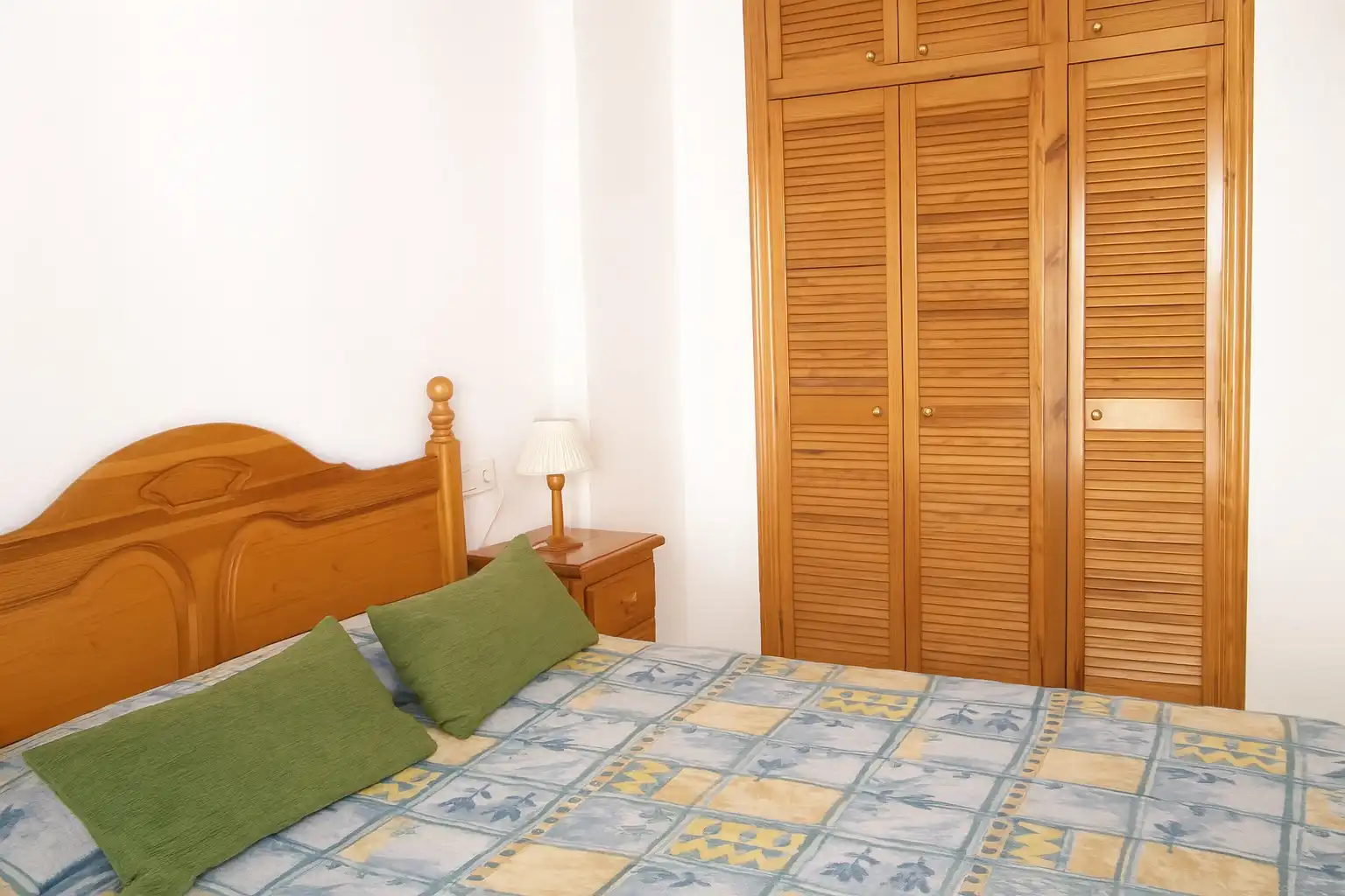 Schlafzimmer von Wohnungen zur Miete in Peñíscola / Peníscola mit Klimaanlage, Heizung und Terrasse