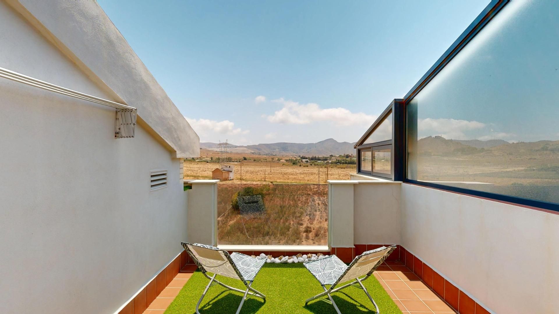 Terrassa de Dúplex en venda en Cartagena amb Aire condicionat, Calefacció i Jardí privat