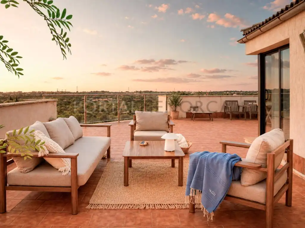 Terraza de Piso en venta en Ciutadella de Menorca con Piscina