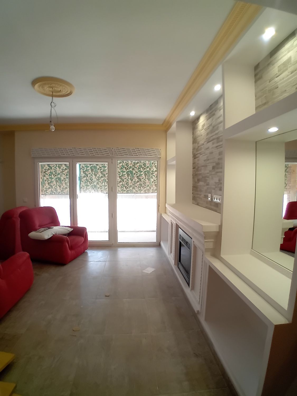 Living room of Flat for sale in Colmenar Viejo  with Heating, Terrace and Storage room