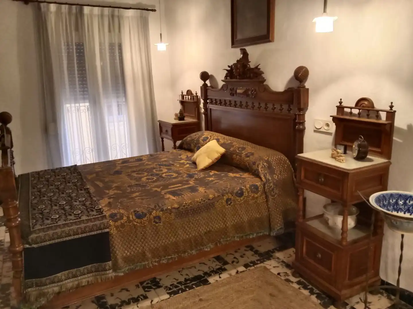 Bedroom of Houses for sale in Polop  with Air Conditioner