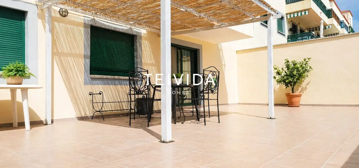 Terrace of Flat for sale in San Miguel de Abona  with Terrace, Storage room and Swimming Pool