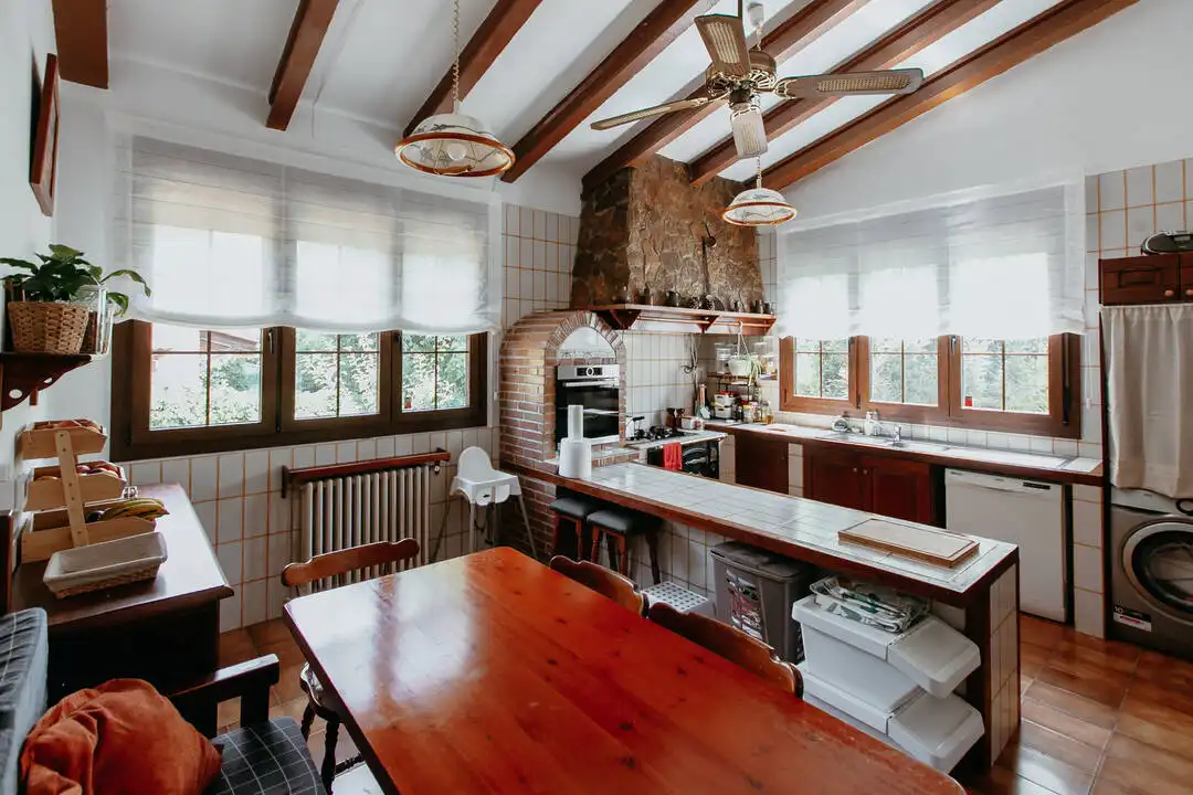 Cocina de Casa o chalet en venta en Lupiñén-Ortilla con Aire acondicionado, Calefacción y Jardín privado