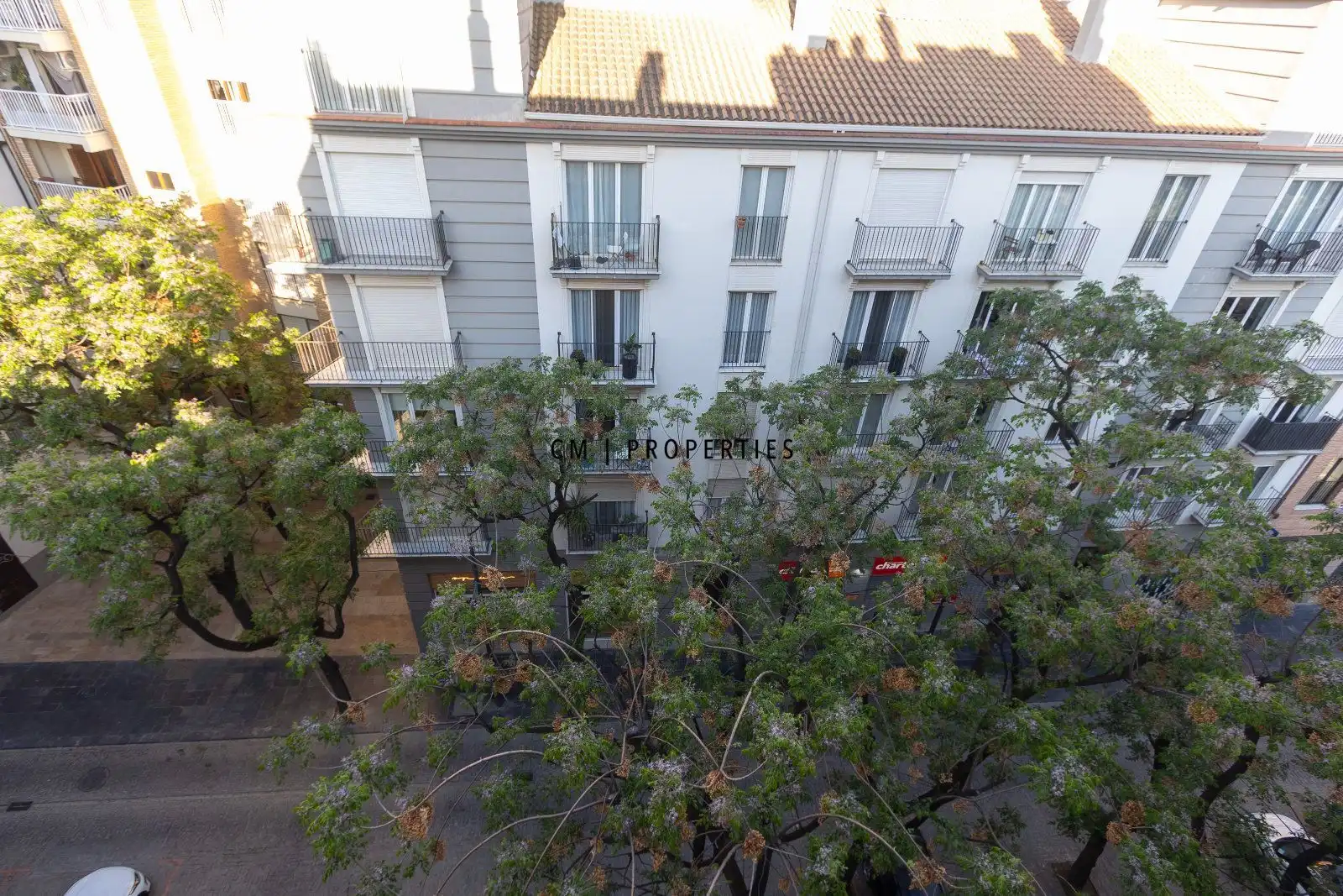 Terrasse von Dachboden zur Miete in Valencia mit Klimaanlage, Heizung und Parkett