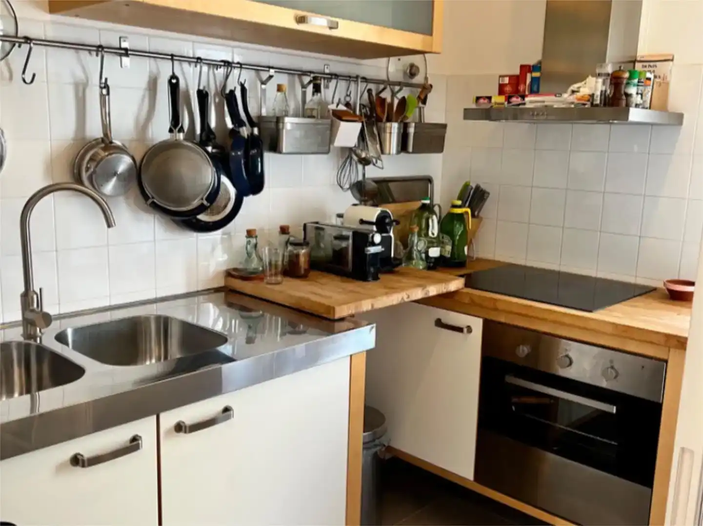 Cuina de Casa adosada en venda en Torredembarra amb Aire condicionat
