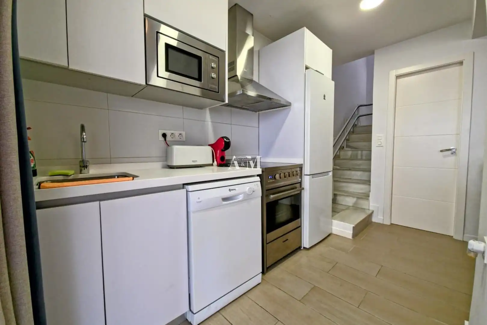 Cuina de Casa o xalet de lloguer en Pilar de la Horadada amb Terrassa i Rentadora