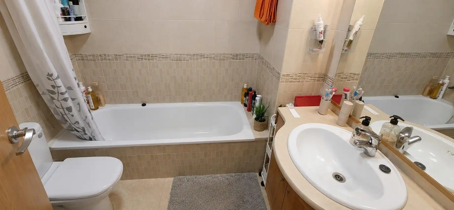 Bathroom of Flat for sale in Camarles  with Air Conditioner, Furnished and Balcony