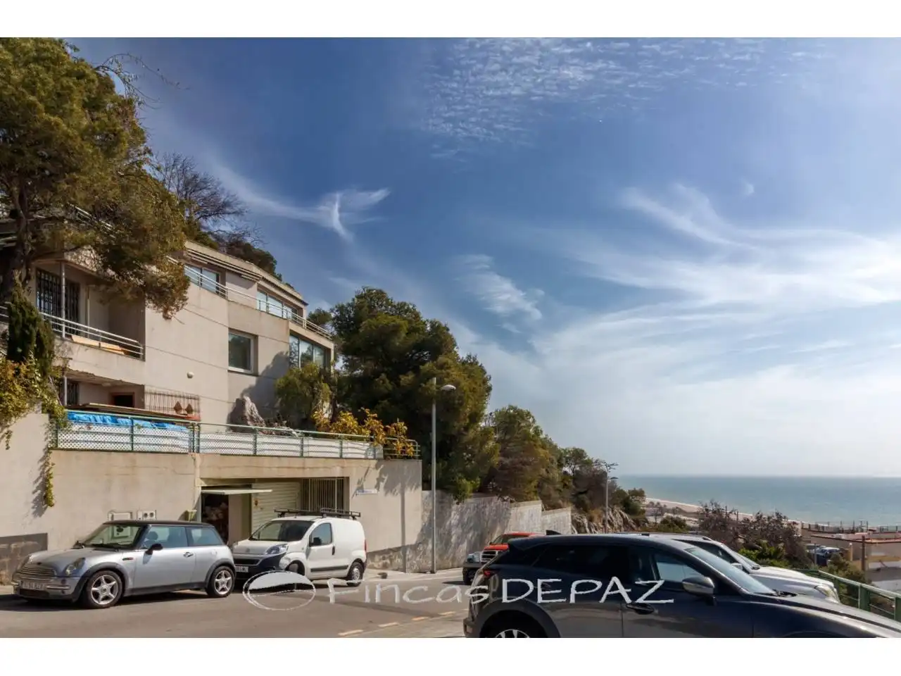 Exterior view of Houses for sale in Sitges  with Private garden, Terrace and Swimming Pool