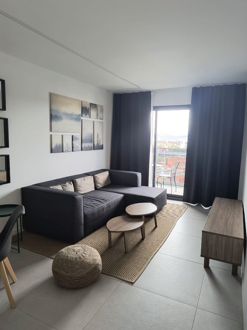 Living room of Flat to rent in Sant Just Desvern  with Air Conditioner, Heating and Storage room