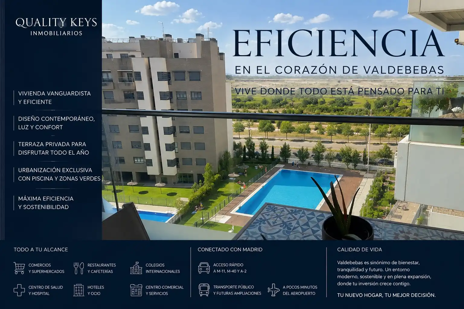 Garden of Flat for rent in Madrid  with Air Conditioner, Heating and Terrace