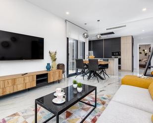 Sala d'estar de Àtic en venda en Torrevieja amb Aire condicionat, Terrassa i Piscina comunitària