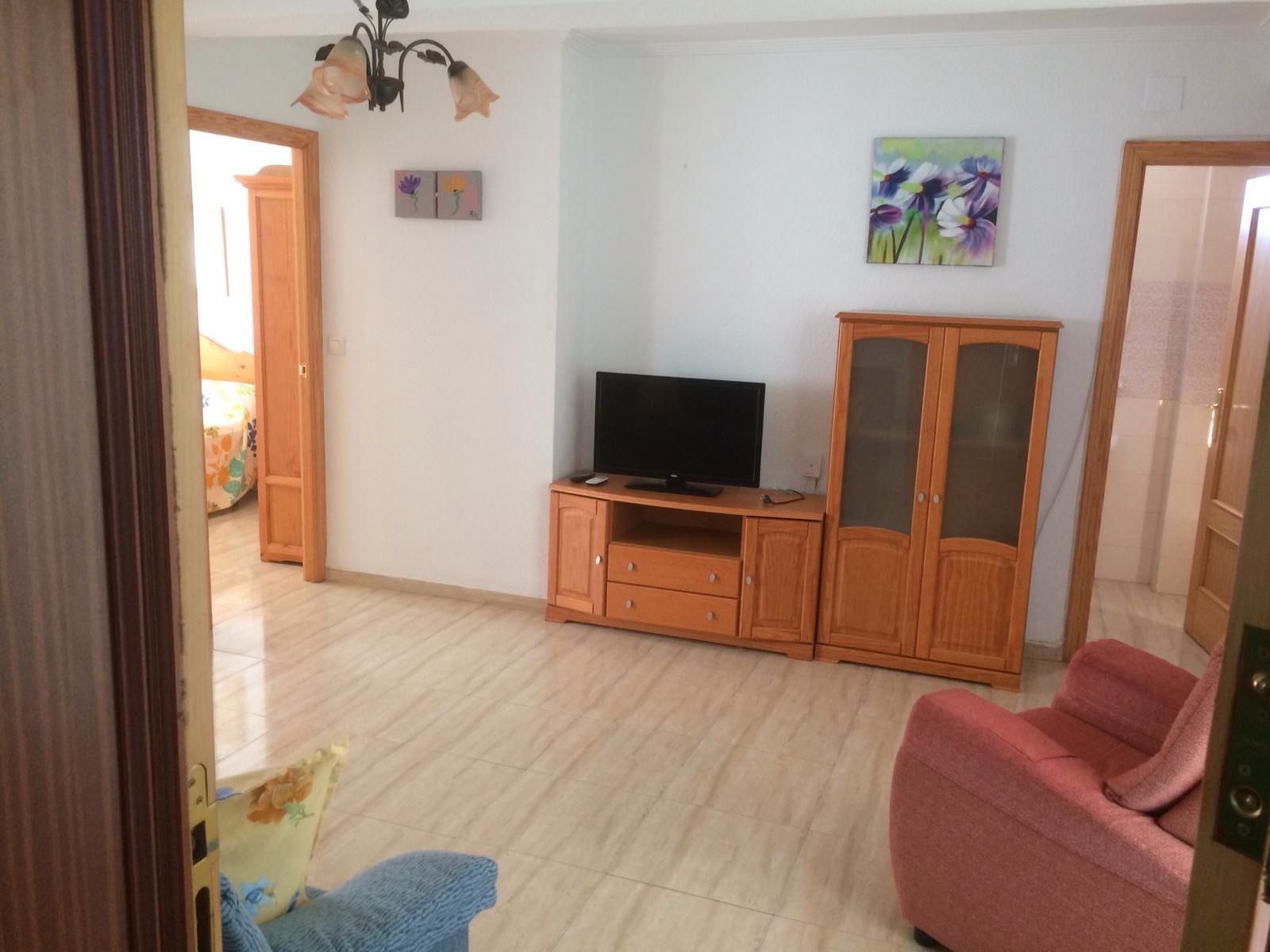 Living room of Attic to rent in  Huelva Capital  with Air Conditioner, Heating and Terrace