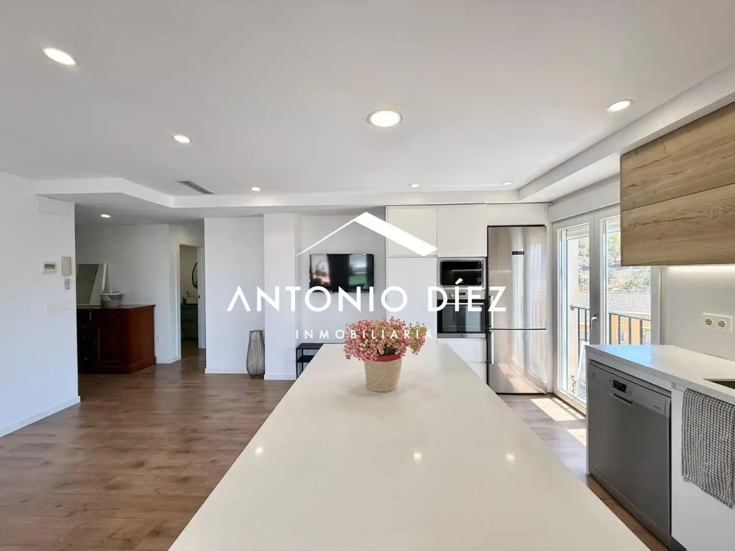 Kitchen of Attic for sale in Aspe  with Air Conditioner, Terrace and Storage room
