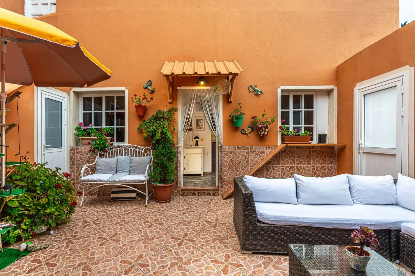 Terraza de Casa o chalet en venta en San Juan de la Rambla con Terraza, Trastero y Amueblado