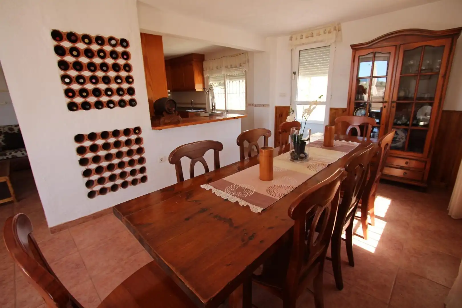 Comedor de Casa o chalet en venta en Guardamar del Segura con Jardín privado, Terraza y Piscina