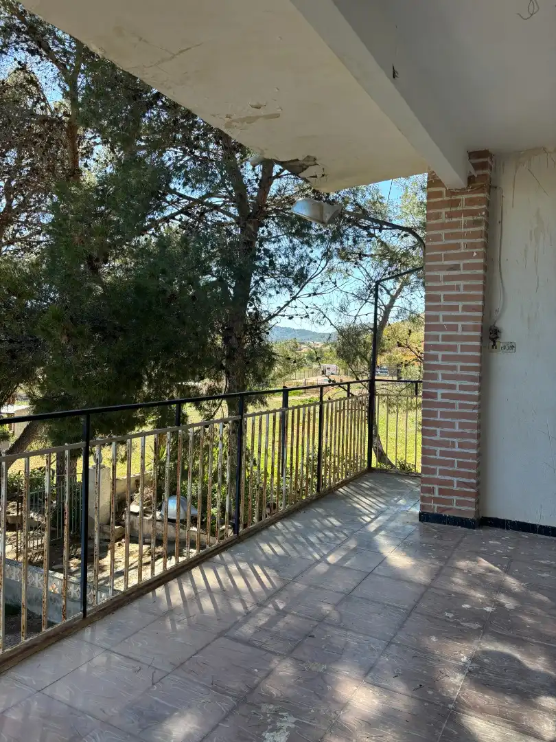 Terrasse von Haus oder Chalet zum Verkauf in Hondón de las Nieves / El Fondó de les Neus mit Schwimmbad
