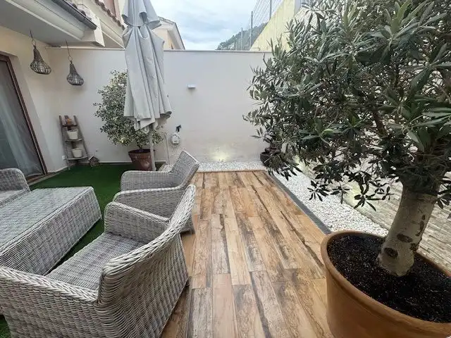 Terrassa de Casa adosada en venda en Alcoy / Alcoi amb Calefacció, Terrassa i Traster
