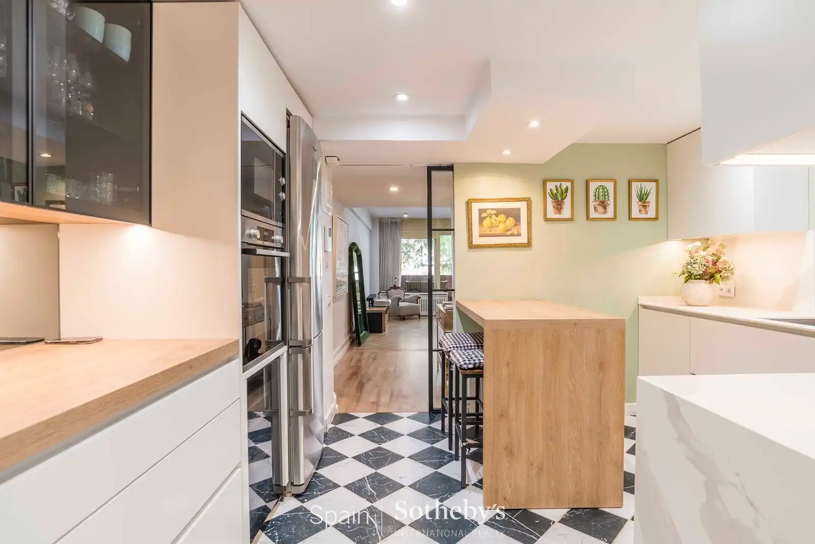 Kitchen of Apartments for rent in Madrid  with Air Conditioner, Heating and Terrace