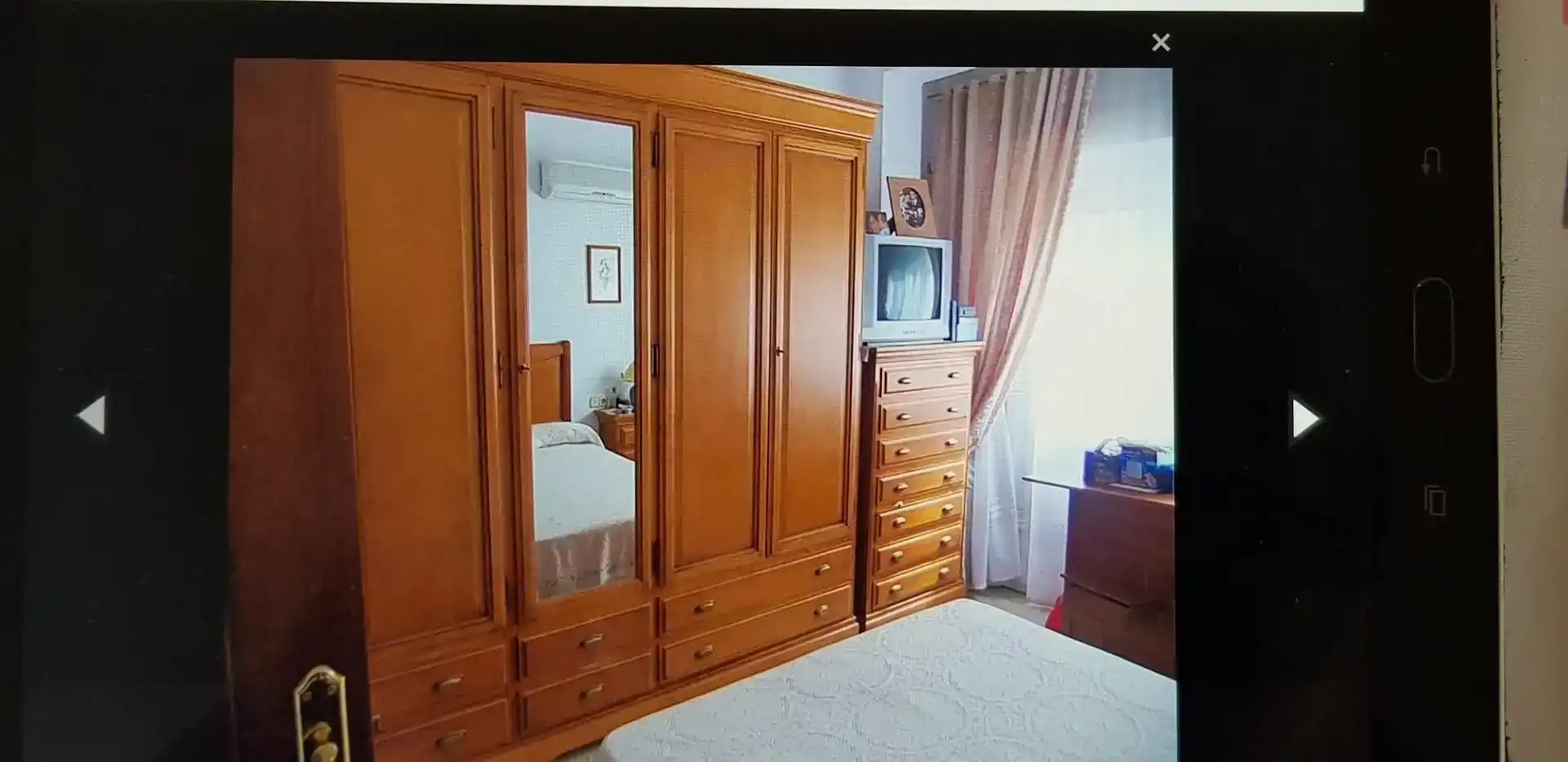 Schlafzimmer von Wohnung zum Verkauf in Antequera mit Klimaanlage und Balkon